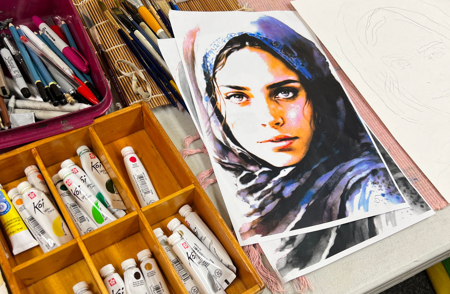 Basic Watercolor Techniques Wednesday Afternoons, Feb 4- 25