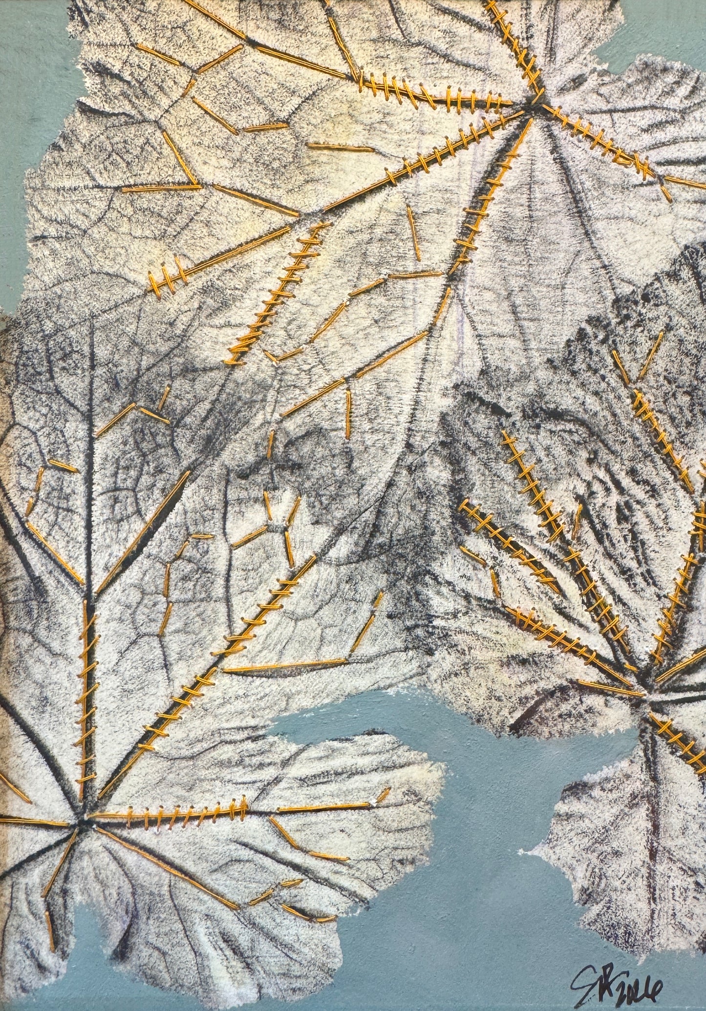 Leafwork: Botanicals & Embroidery - 1-day Workshop - October 17, 2026