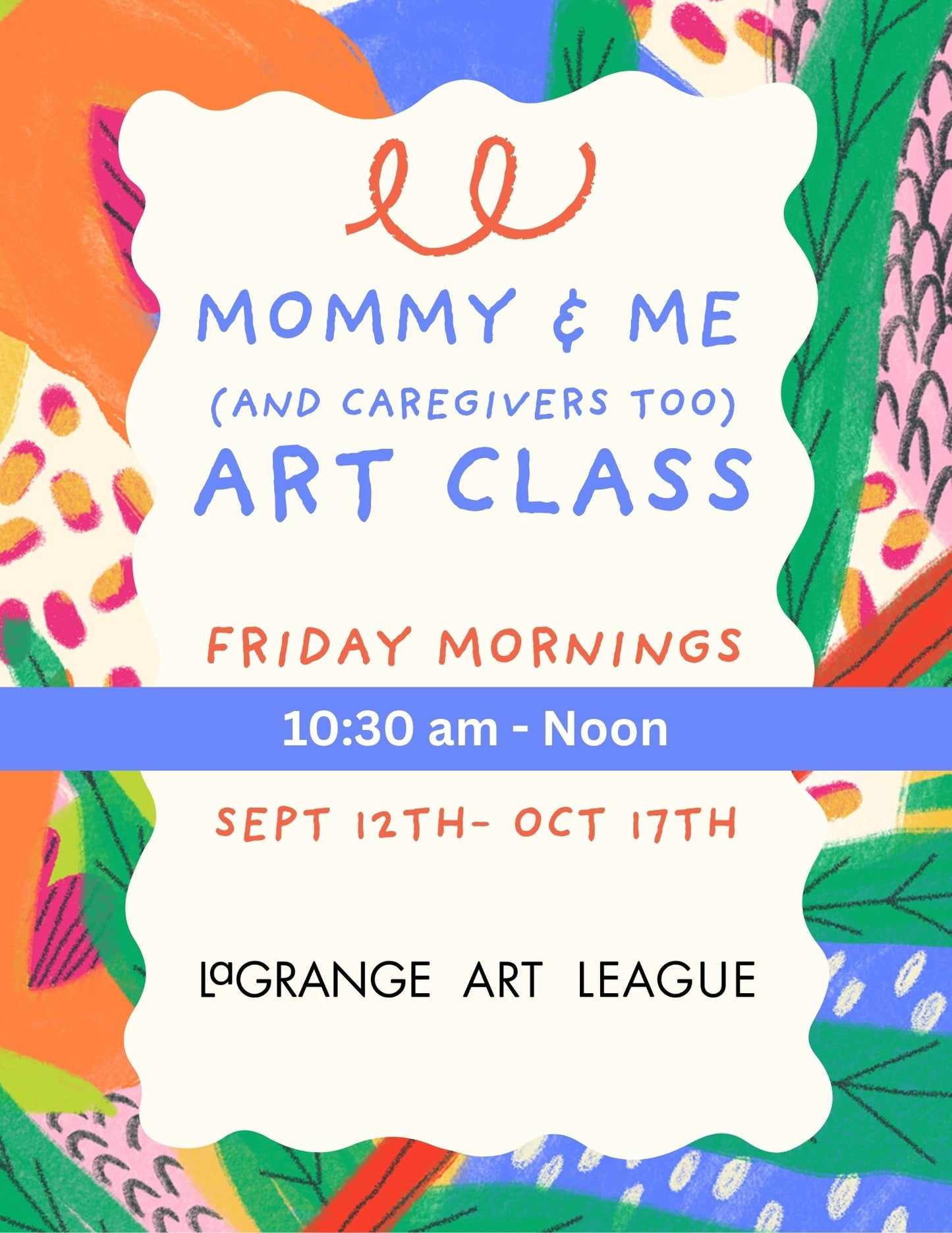 Mommy and Me and Caregivers too - Friday Mornings - September 12 - October 17