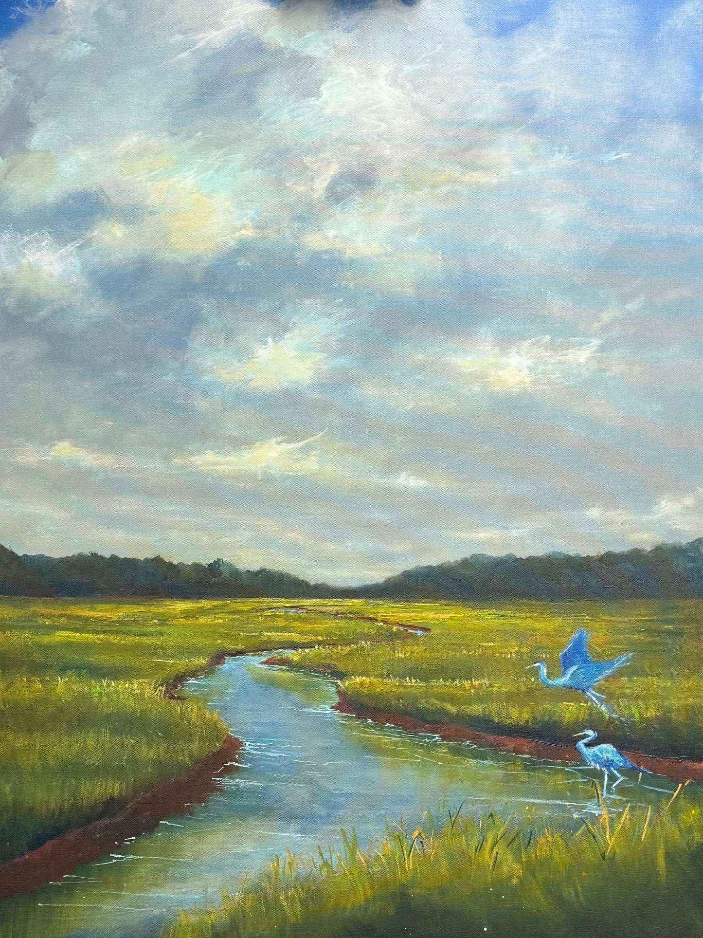 Beginner - Intermediate Acrylic Wednesday Evenings, Jan 7 -Feb 11