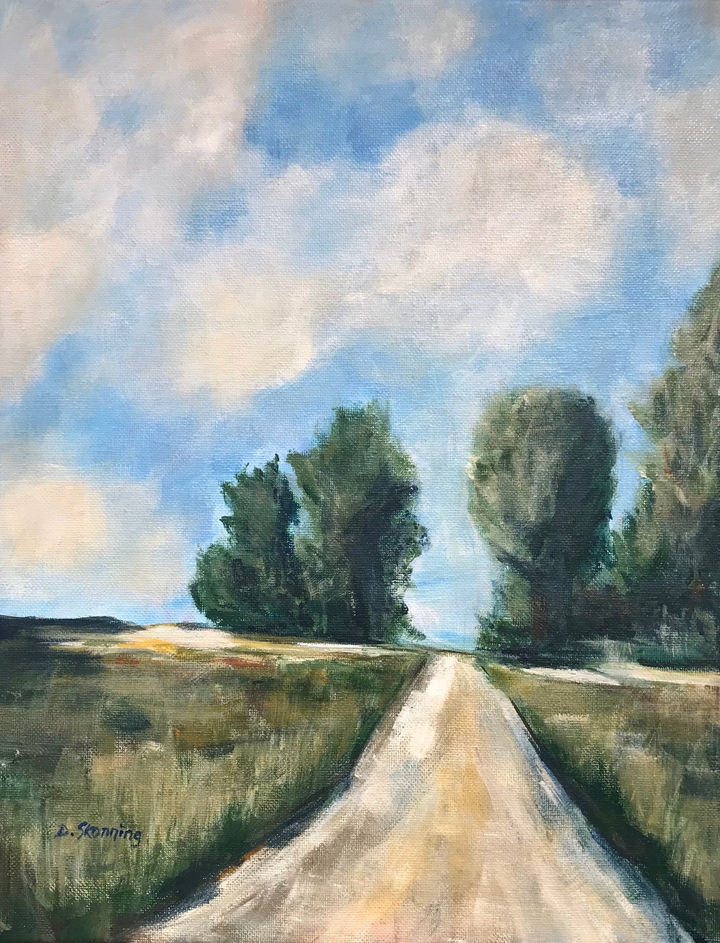 Intermediate Acrylic & Oil Wednesday Evenings Sept 3 -24