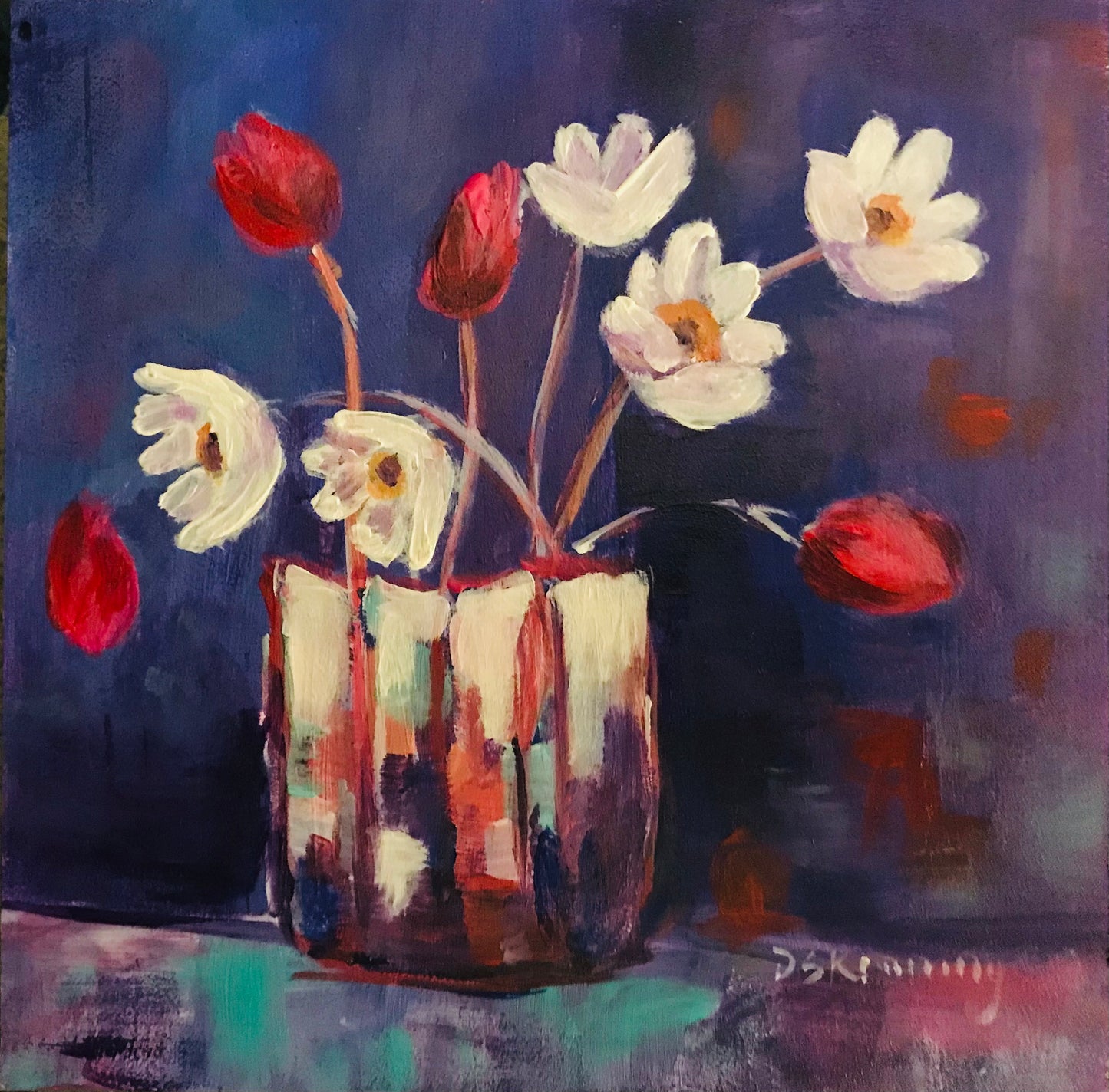 Beginner - Intermediate Acrylic & Oil Wednesday Evenings Aug 6-27