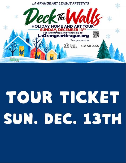 Deck the Walls 2026: Tour Ticket, Sun. Dec. 13th, 4-8pm