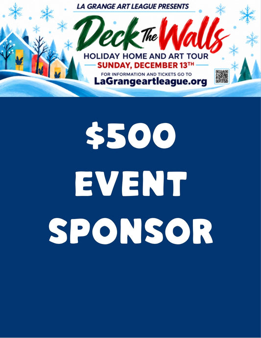 Deck the Walls: $500 Event Sponsor