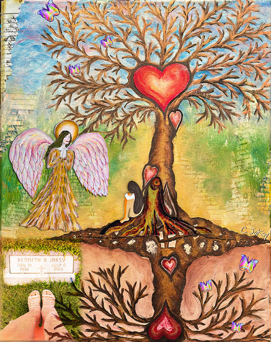Creating From the Heart: A Mixed Media Workshop Saturday, Nov 8th 12:00PM - 4:00PM