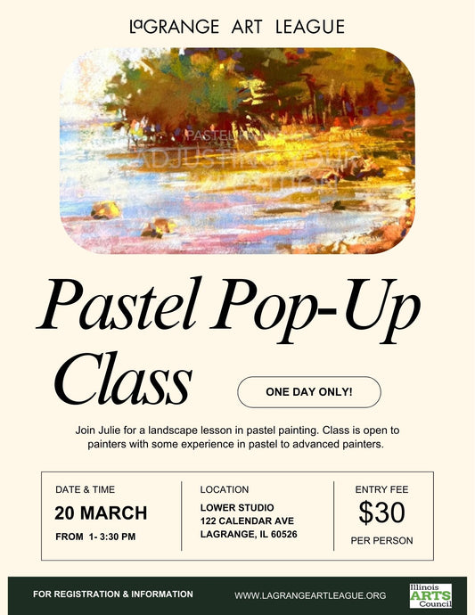 POP-UP ZOOM Pastel Painting - Friday (in person) - March 20th