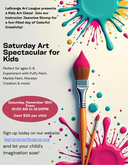 Saturday Art Spectacular for Kids