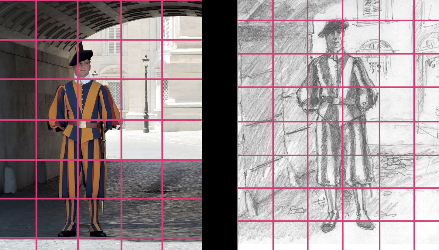 How to Use a Grid for Drawing  Workshop - One Day - Saturday September 12, 2026
