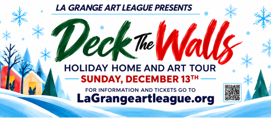 Deck the Walls 2026: Tour Ticket, Sun. Dec. 13th, 4-8pm