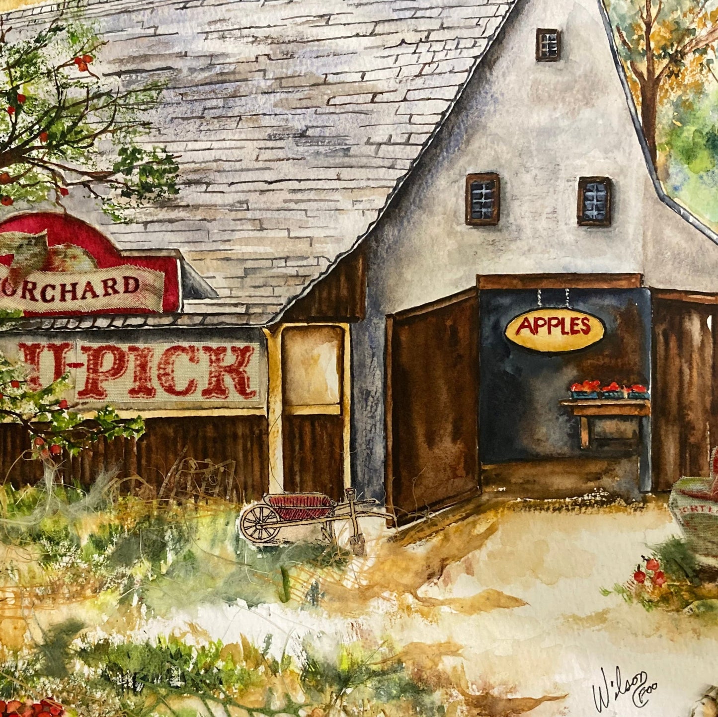 Watercolor Collage - Thursday Afternoons Sept 4- Sept 25