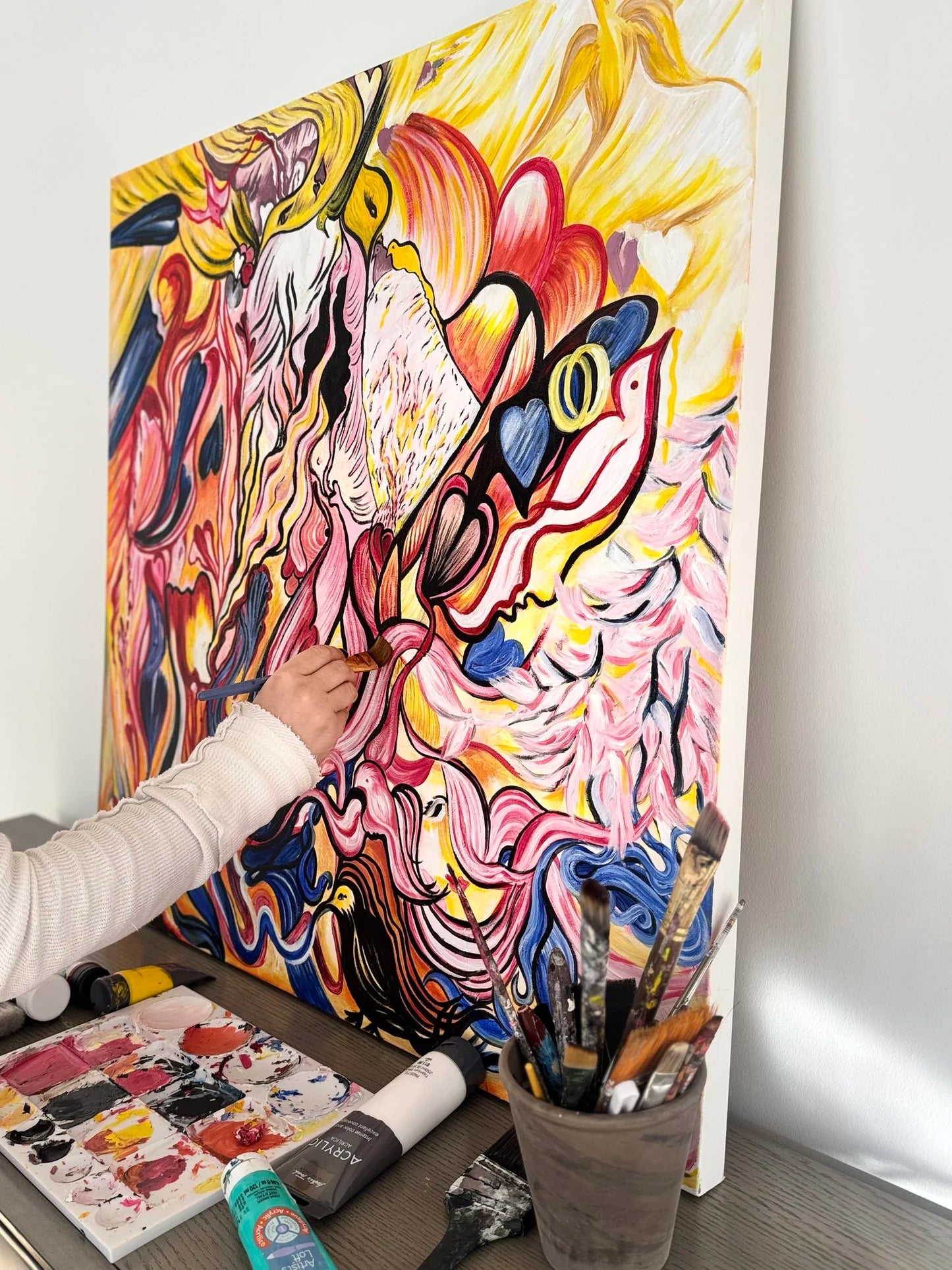 Intuitive Painting Workshop, Saturday July 11, 2026  3:00PM - 6:00PM