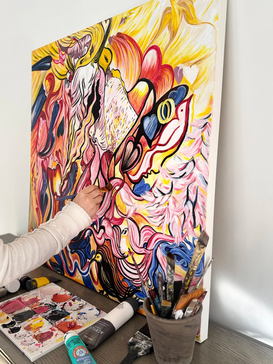 Intuitive Painting Workshop, Saturday July 11, 2026  3:00PM - 6:00PM
