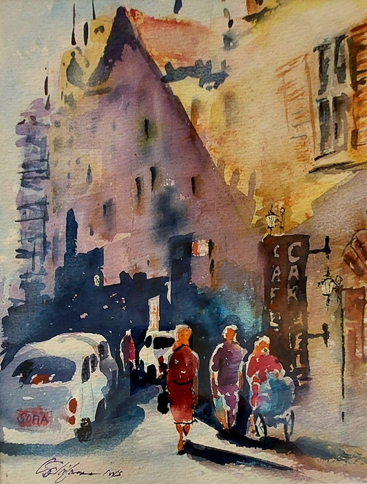 Basic Watercolor Techniques Wednesday Afternoons May 7 - 28