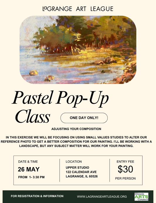 POP-UP Pastel Painting - Tuesday (in person) - May 26, 2026