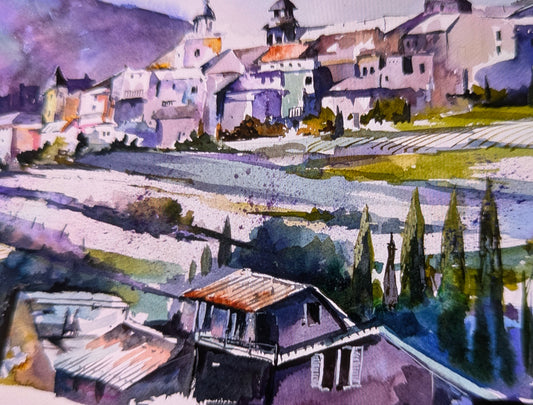 Learning to Love Watercolor - Tuesday Evenings Sept 9- Oct 14
