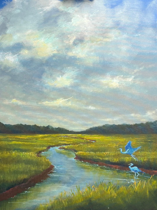 Beginner - Intermediate Acrylic Wednesday Evenings, Jan 7 -Feb 11