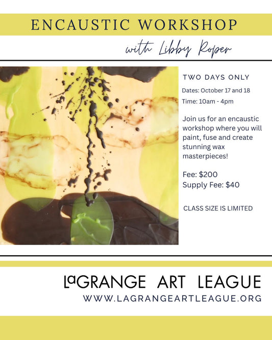 Encaustic Workshop 2 - Days Friday, Oct 17th & Saturday, Oct 18th 1:00PM - 4:00PM both days