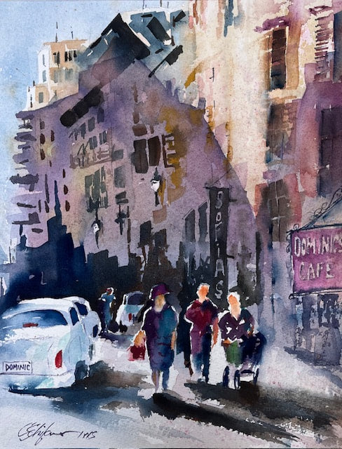 Basic Watercolor Techniques Wednesday Afternoons Nov 19 - Dec 17