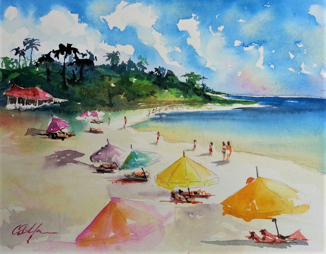Basic Watercolor Techniques Wednesday Afternoons - July 8 - 29